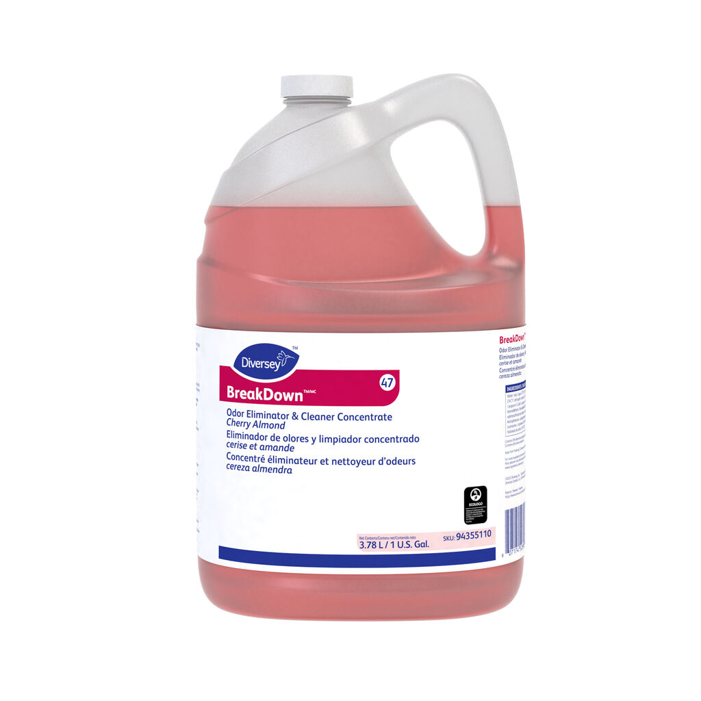 BreakDown™ Odor Eliminator Cherry Almond 47, 1gal, 4/CT - Odor
