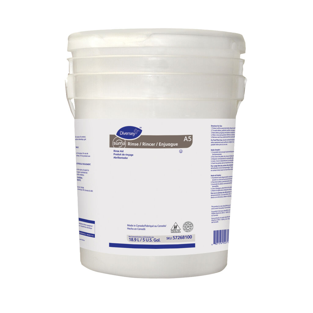 Suma® Rinse A5 A5, 5gal - Rinse Aid | Solenis Products
