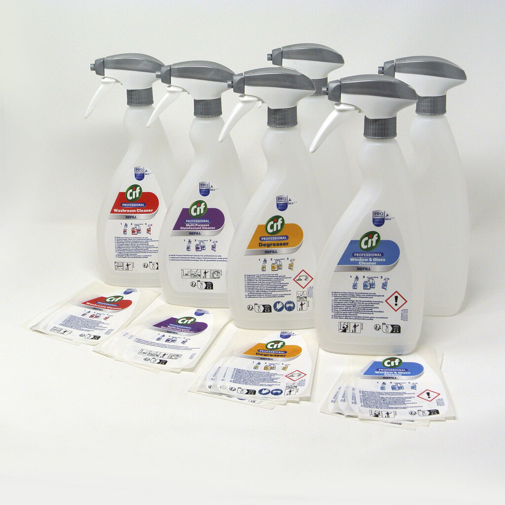 CIF Professional Dosing Bottle Kit 1pc | Solenis Products