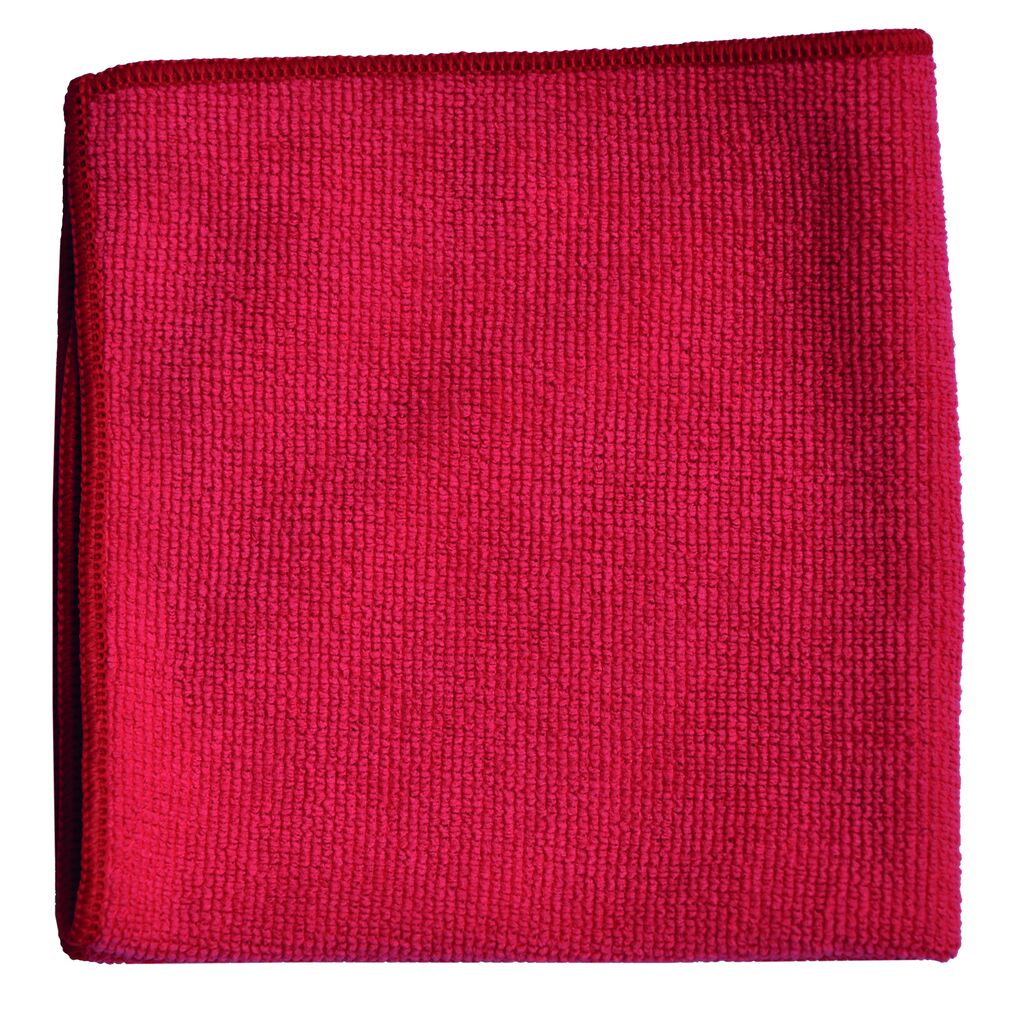 TASKI® MicroUltra Cloth Red 16in (20 cm) 20 ea., 20ea | Solenis Products