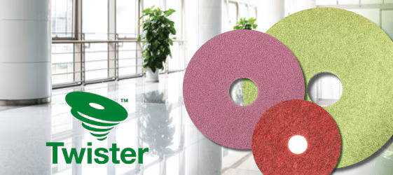 Twister Diamond Floor Pads
