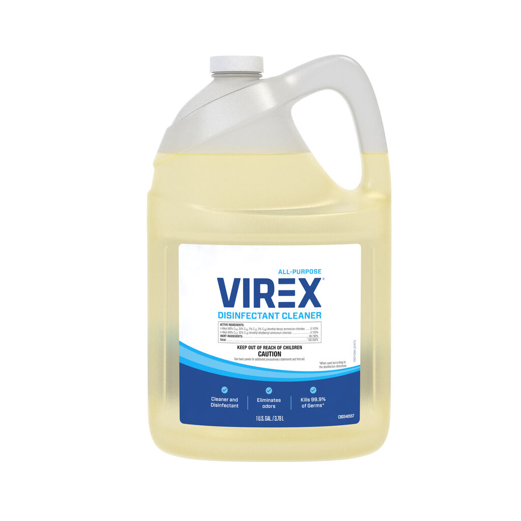 All Purpose Virex® Disinfectant Cleaner, 1gal, 2/CT - Disinfectant