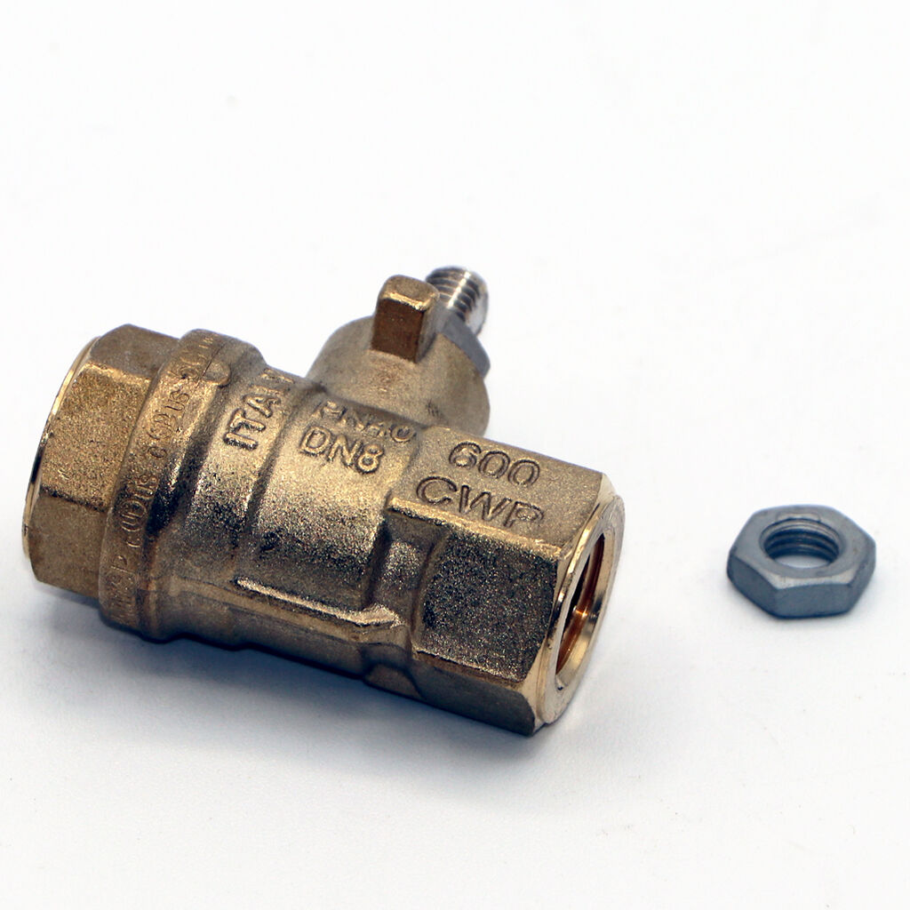 MANUAL SOL. VALVE, STEEL STEM, 1pc | Solenis Products