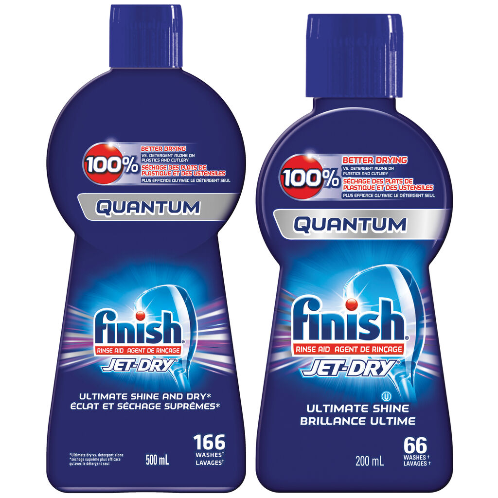 Finish® Quantum® Jet-Dry® Rinse & Drying Aid, 200ml, 8/CT | Solenis ...