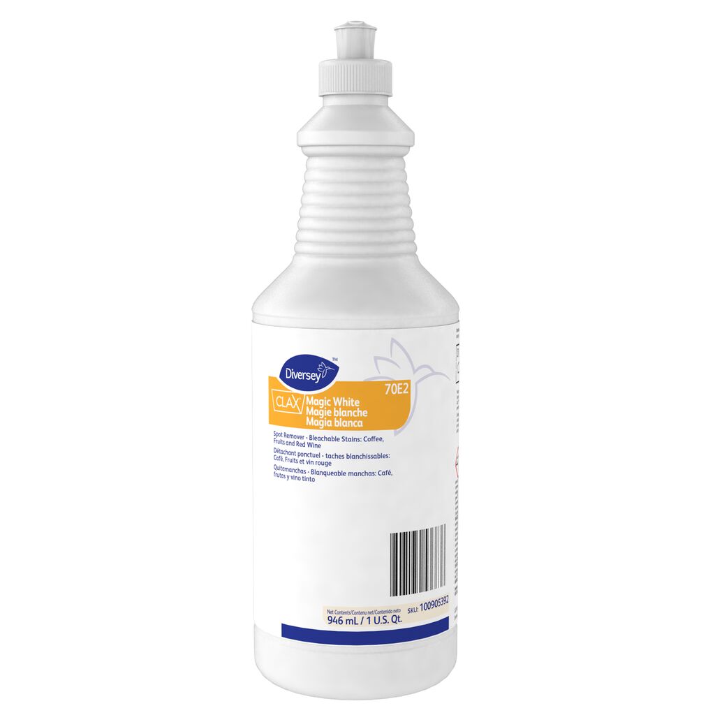 Clax® Magic White 70E3, 32foz, 6/CT - Spot remover - Bleachable