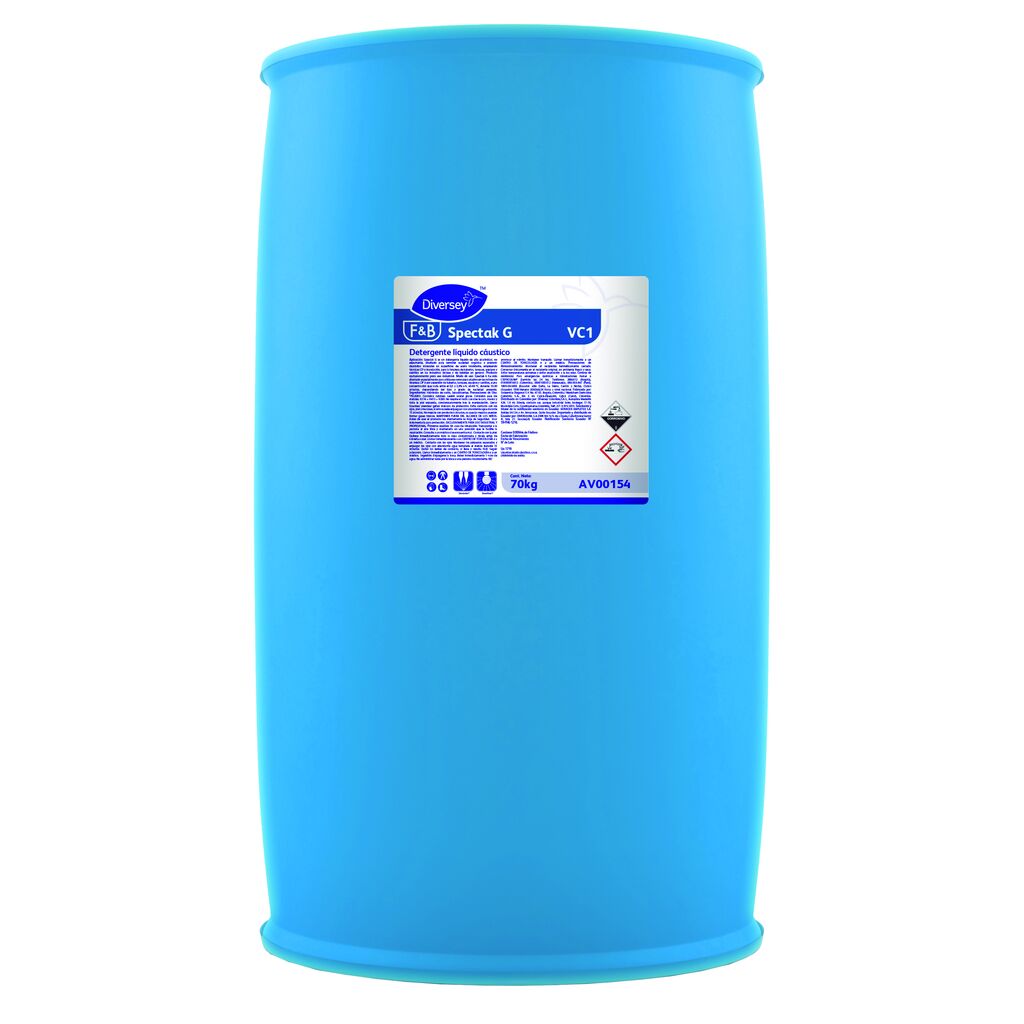 SPECTAK G 70kg - Detergente Líquido Cáustico | Solenis Products