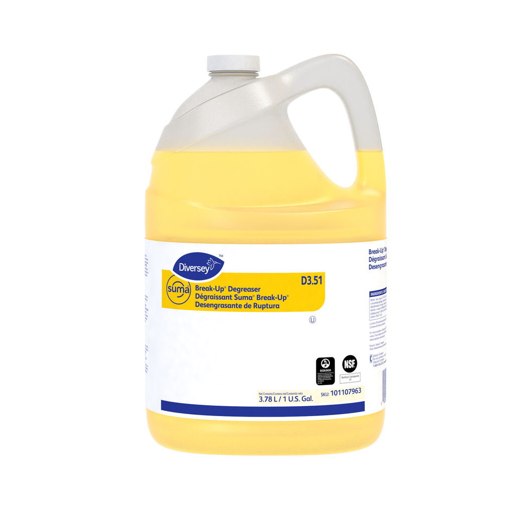 Suma® Break-Up® Degreaser D3.51, 1gal, 4/CT | Solenis Products