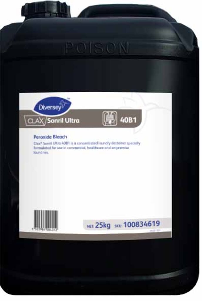 Clax Sonril Ultra 40B1 25kg - Peroxide Bleach | Solenis Products