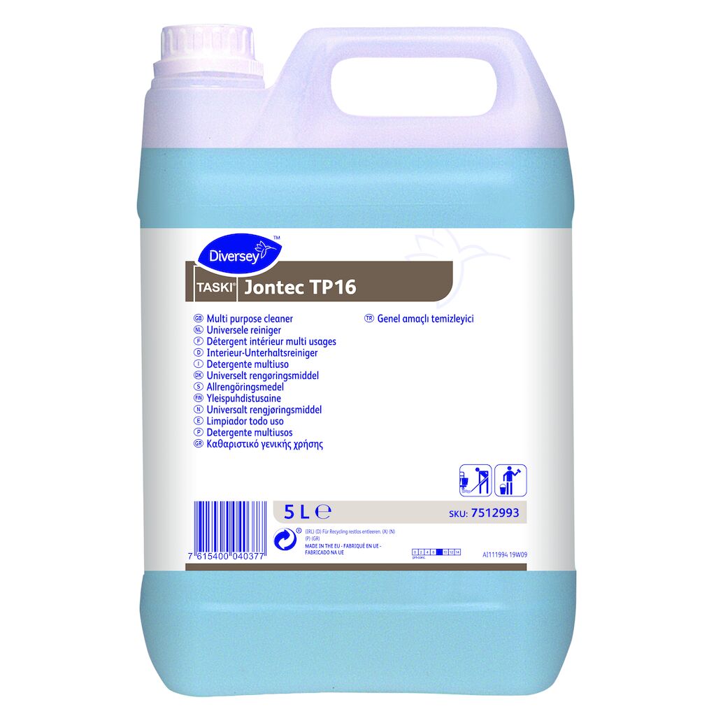 TASKI Jontec TP16 2x5L - Limpiador multiusos | Solenis Products