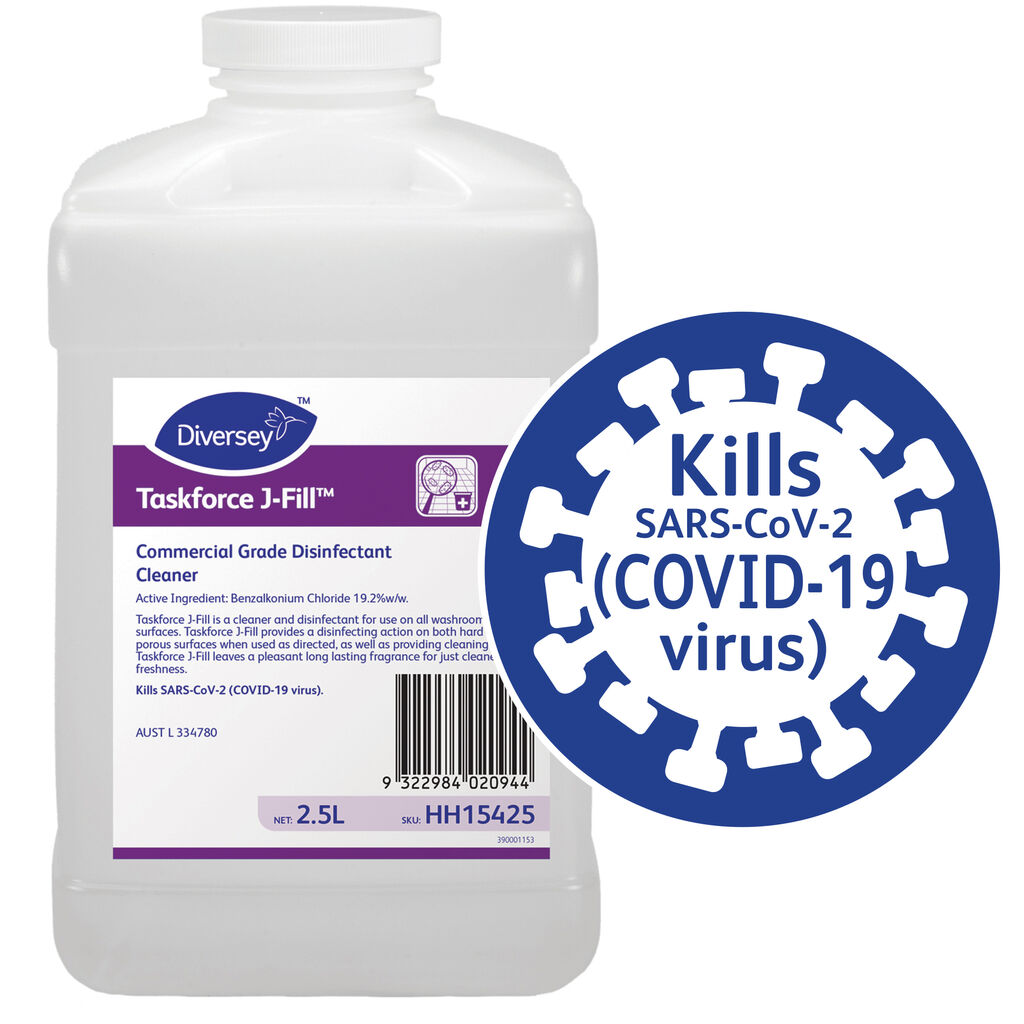 Taskforce J-Fill 2x2.5L - Commercial Grade Disinfectant Cleaner ...