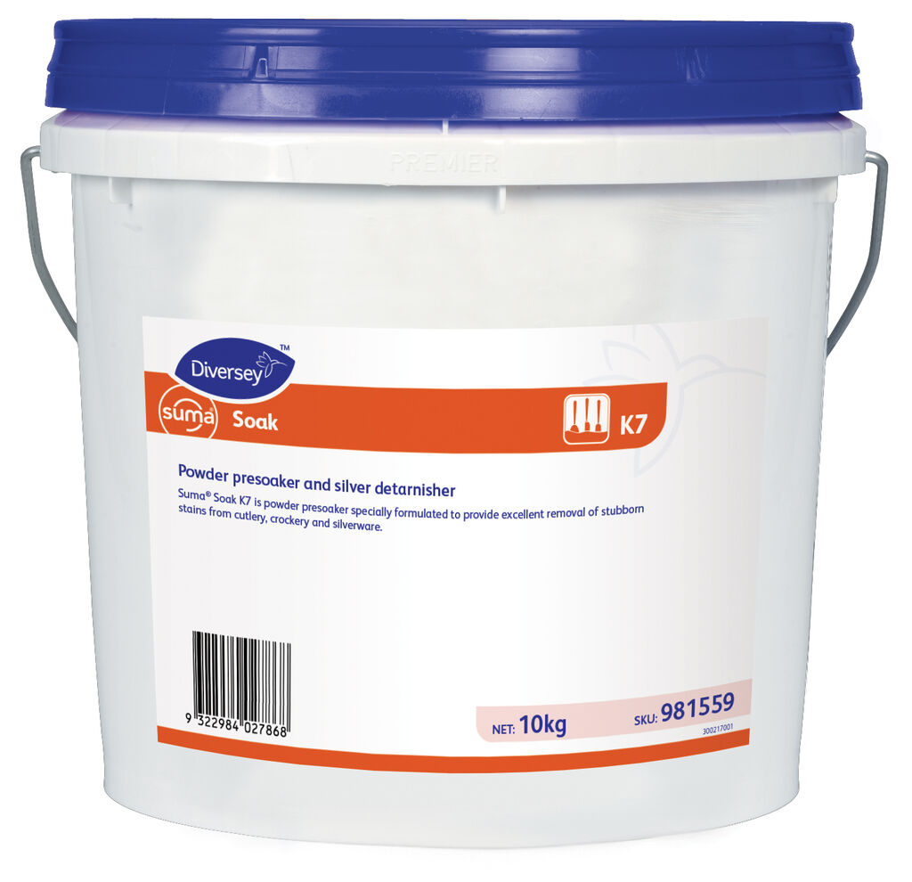 Suma Soak 10kg - Powder presoaker and silver detarnisher | Solenis Products