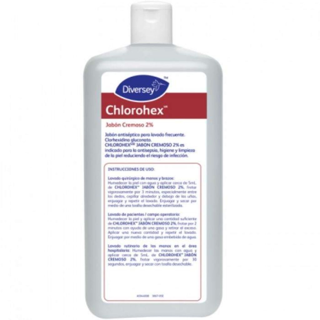 CHLOROHEX JABÓN ANTISEPTICO 12x1000ml - JABÓN ANTISÉPTICO, GLUCONATO DE ...