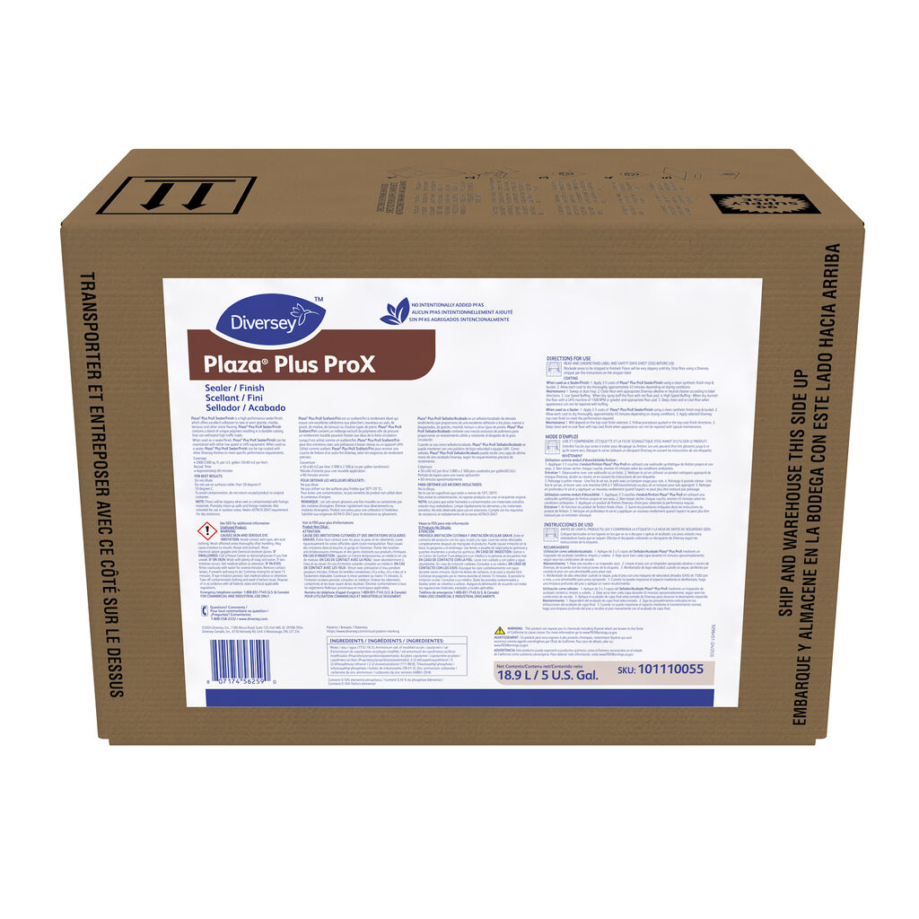 【定価22,000円】25SS plage Washable Fibril Plaza® Plus ProX Sealer/Finish, 5gal - Sealer / Finish | Solenis