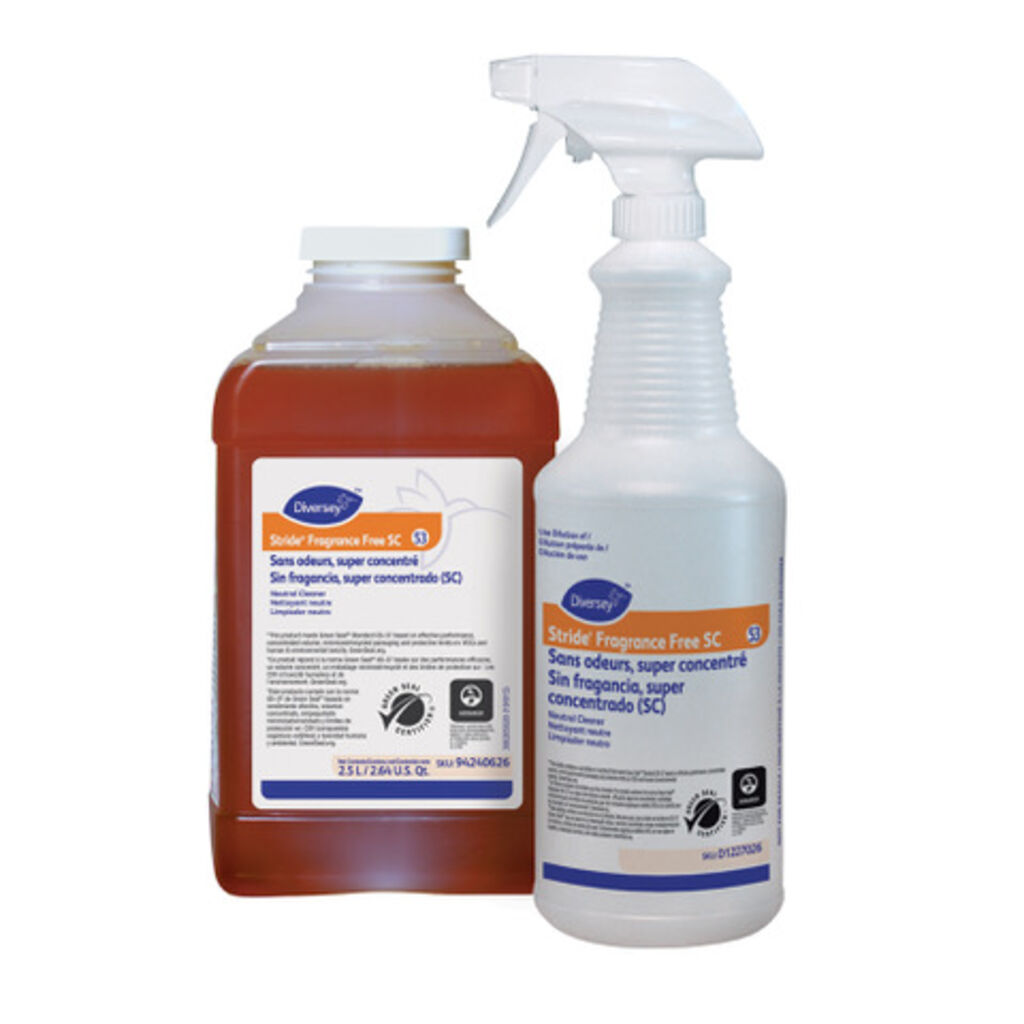 Stride® Fragrance Free Neutral Cleaner 53, 2.5L, J-Fill