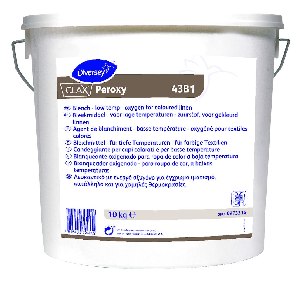 Clax Peroxy 43B1 10kg - Branqueador oxigenado – para roupa de cor, a ...