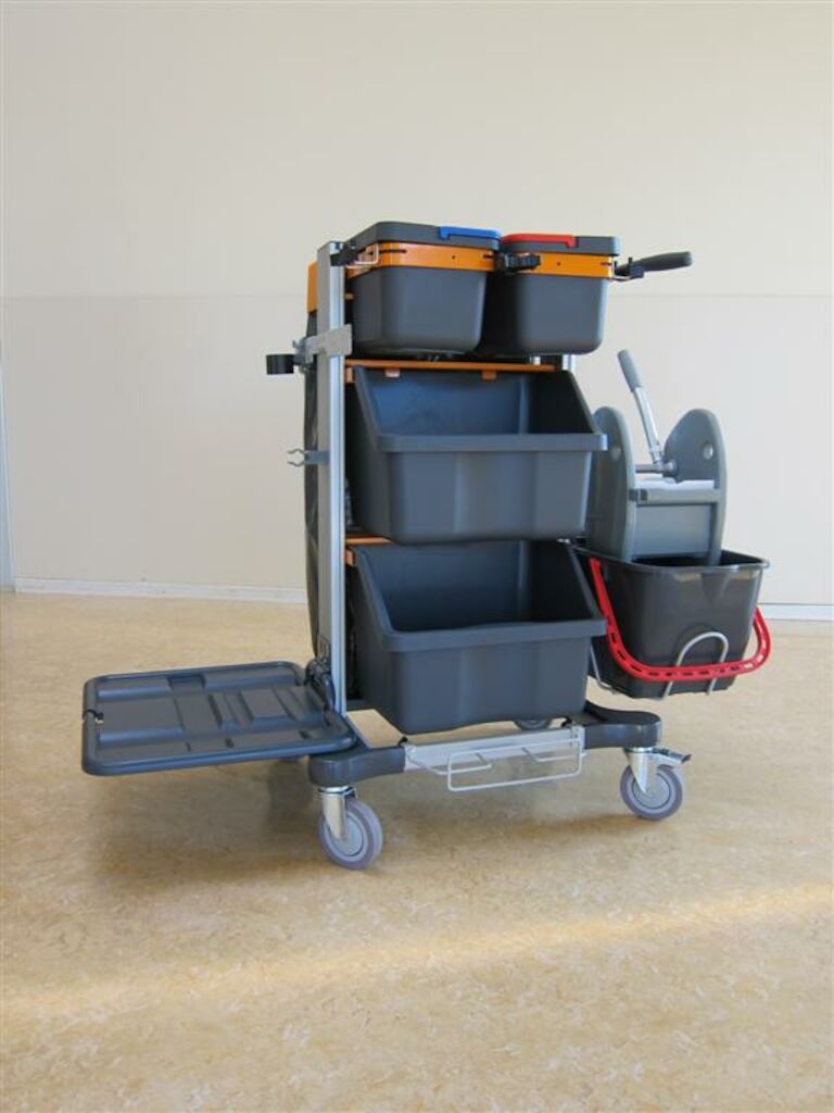 TASKI Mini Open Combi 1st - Compacte trolley | Solenis Products