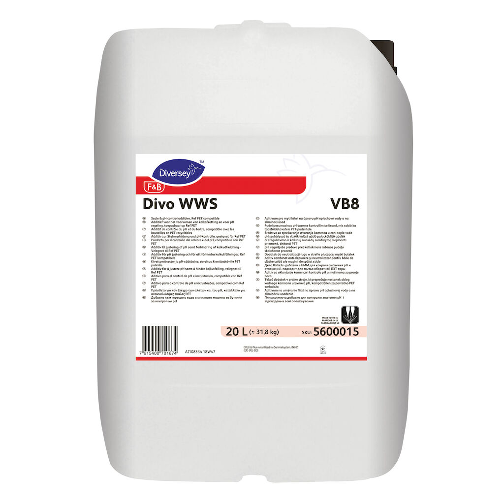 Divo WWS VB8 20L - Additiv zur Steinverhütung und pH-Wert-Kontrolle ...