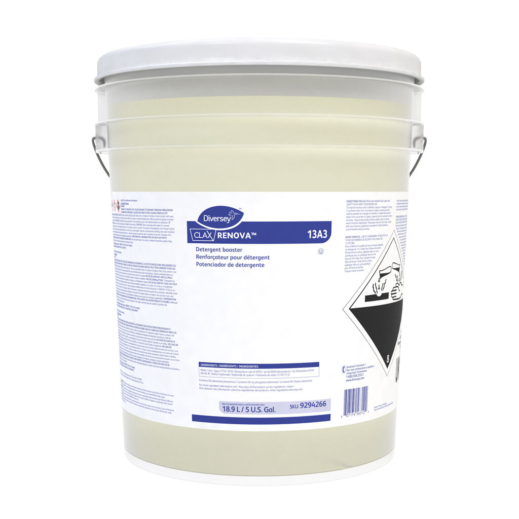 Clax Renova 13A3, 5gal - detergent booster | Solenis Products