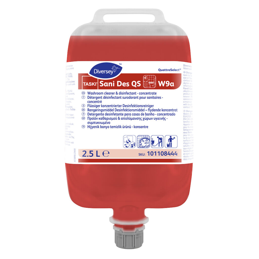 TASKI Sani Des QS 2x2.5L - Detergente desinfetante para casas de banho ...