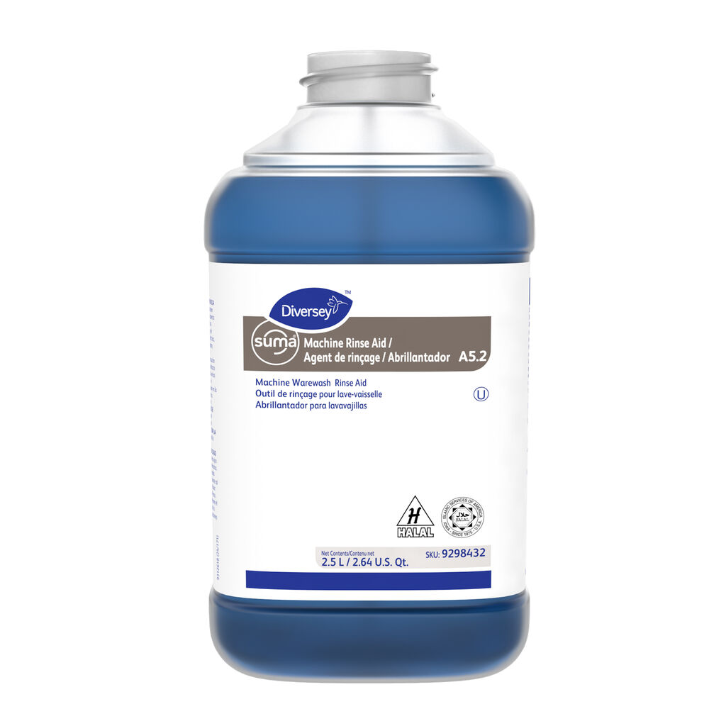 SUMA MACH RINSEAID A5, 2.5L, 2/CT - Machine Warewash Rinse Aid ...