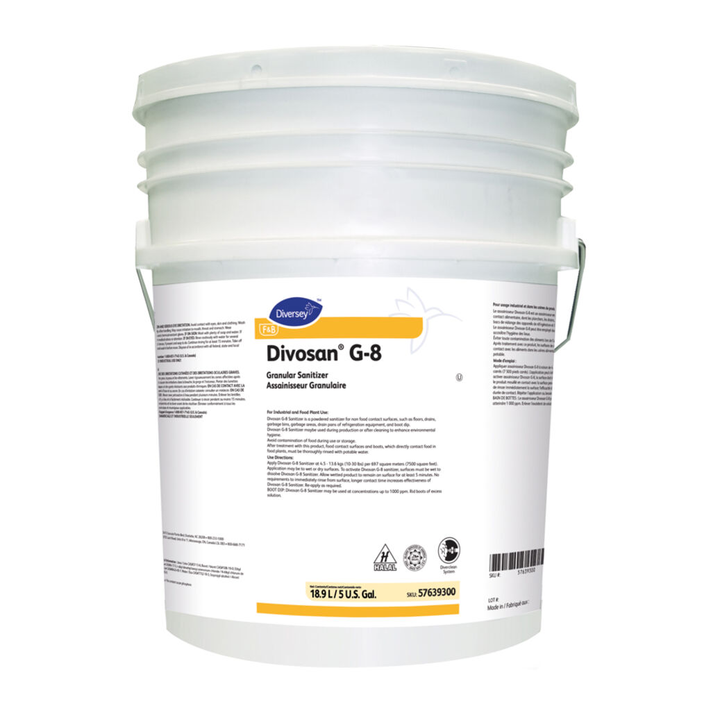 Divosan® G-8, 30lb - Granular Sanitizer | Solenis Products
