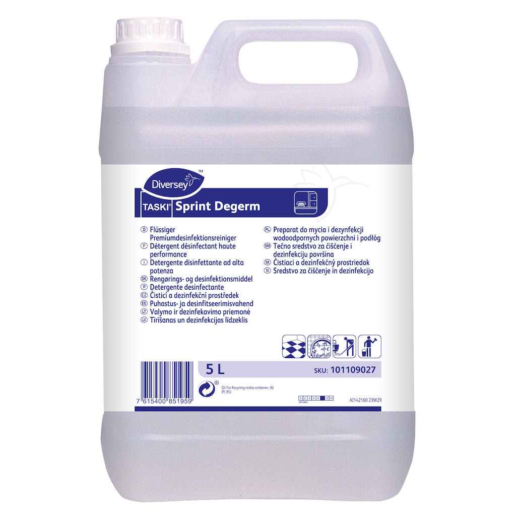 TASKI Sprint Degerm 2x5L - preparat do mycia i dezynfekcji powierzchni ...
