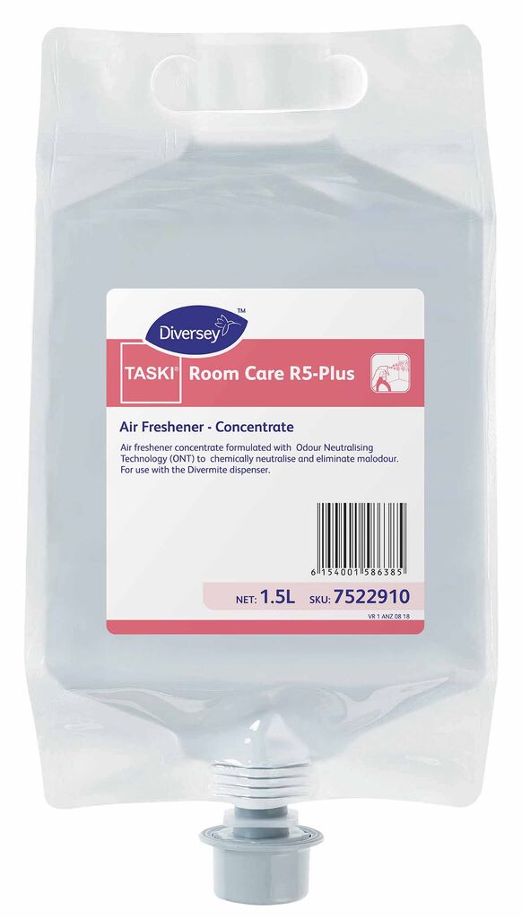 TASKI Room Care R5 - Plus 2x1.5L - Air Freshener -Concentrate | Solenis ...