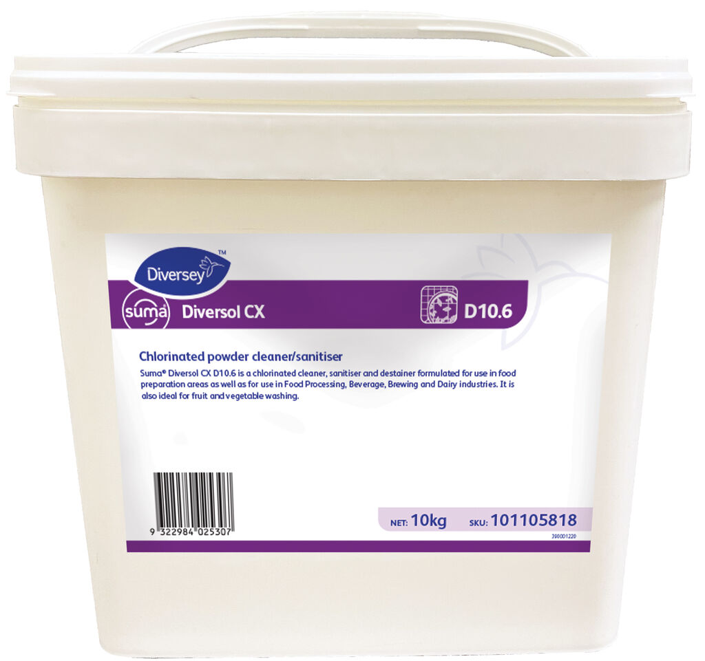 Suma Diversol CX 10kg - Chlorinated powder cleaner/sanitiser | Solenis ...