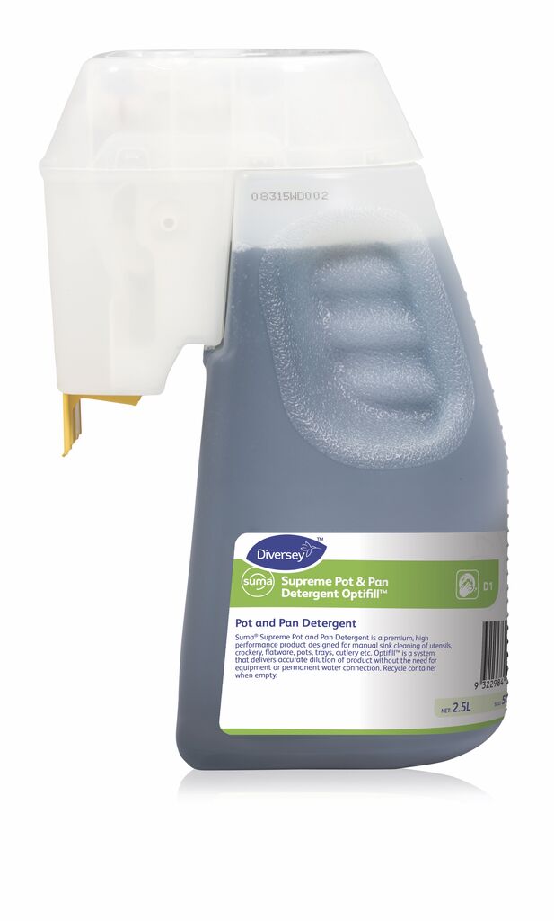 Suma Supreme Pot & Pan Optifill 2.5L - Pot and Pan Detergent | Solenis ...