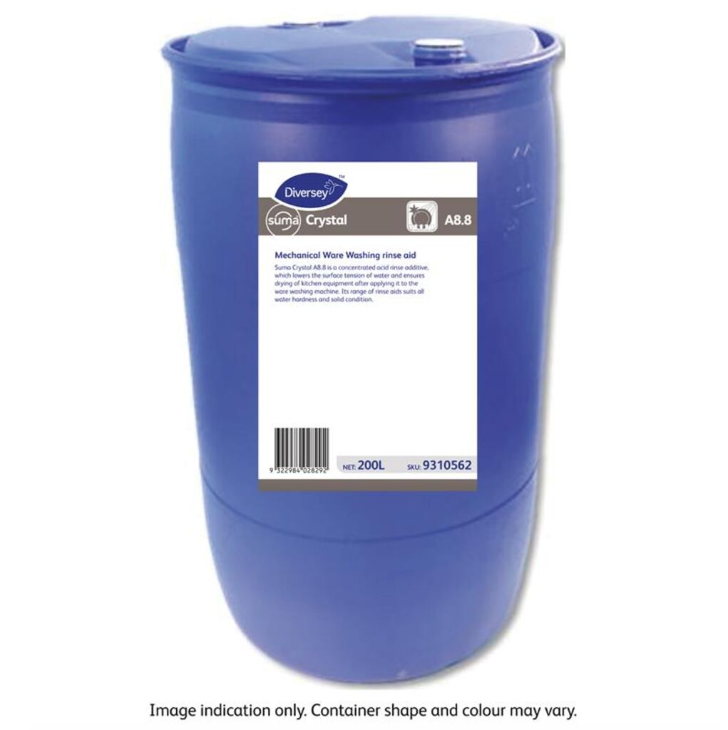 Suma Crystal A8.8 200L - Mechanical ware washing rinse aid system