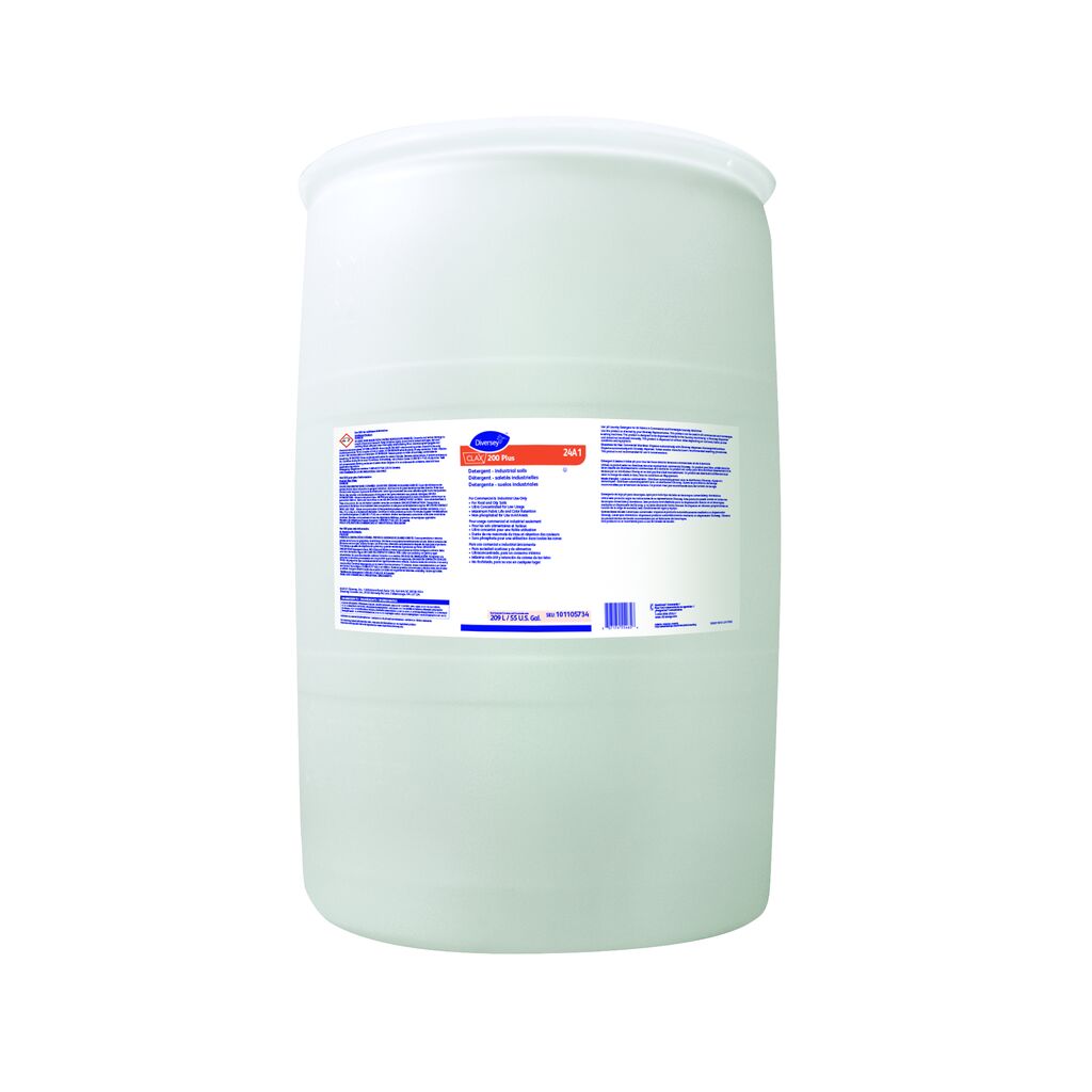 Clax® 200 Plus 24A1 24A3, 55gal - Detergent - industrial soils
