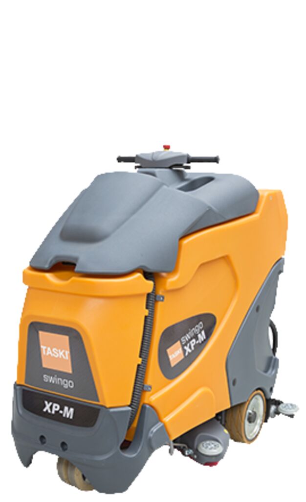 TASKI® swingo XP-M Kit, 1ea - Includes (4) Batteries, (2) Brushes, (2 ...