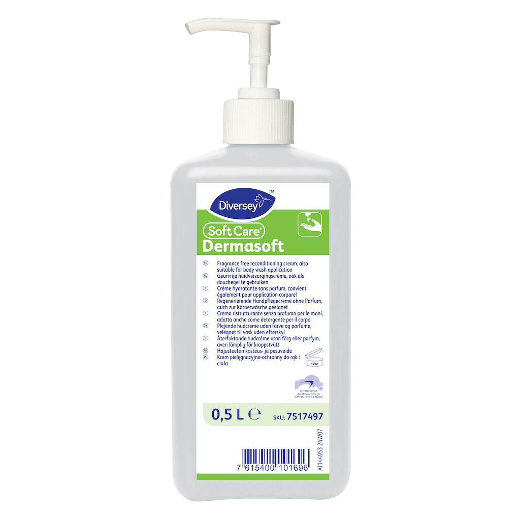 Soft Care Dermasoft 10x0.5L - Kosteus- ja pesuvoide | Solenis Products