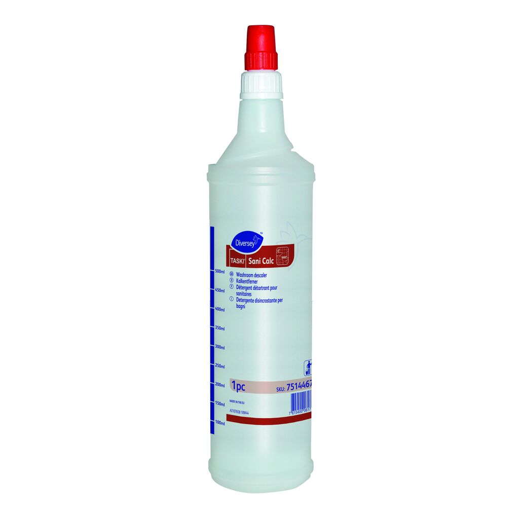 TASKI Sani Calc Empty Foambottle W3b 6pc - Bottle 500 ml foam cap red ...