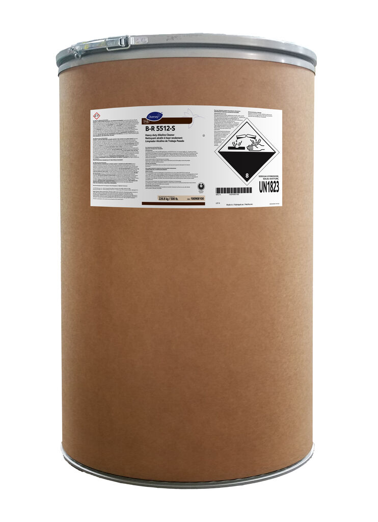 B-R 5512-S, 500lb - Heavy duty Alkaline Cleaner | Solenis Products