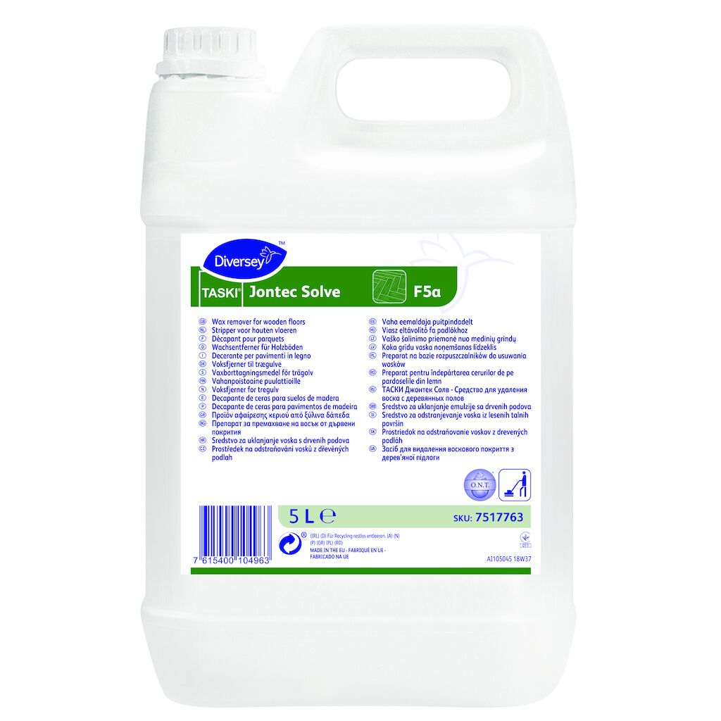 TASKI Jontec Solve 2x5L - Prostriedok na odstraňovanie voskov z drevených podláh