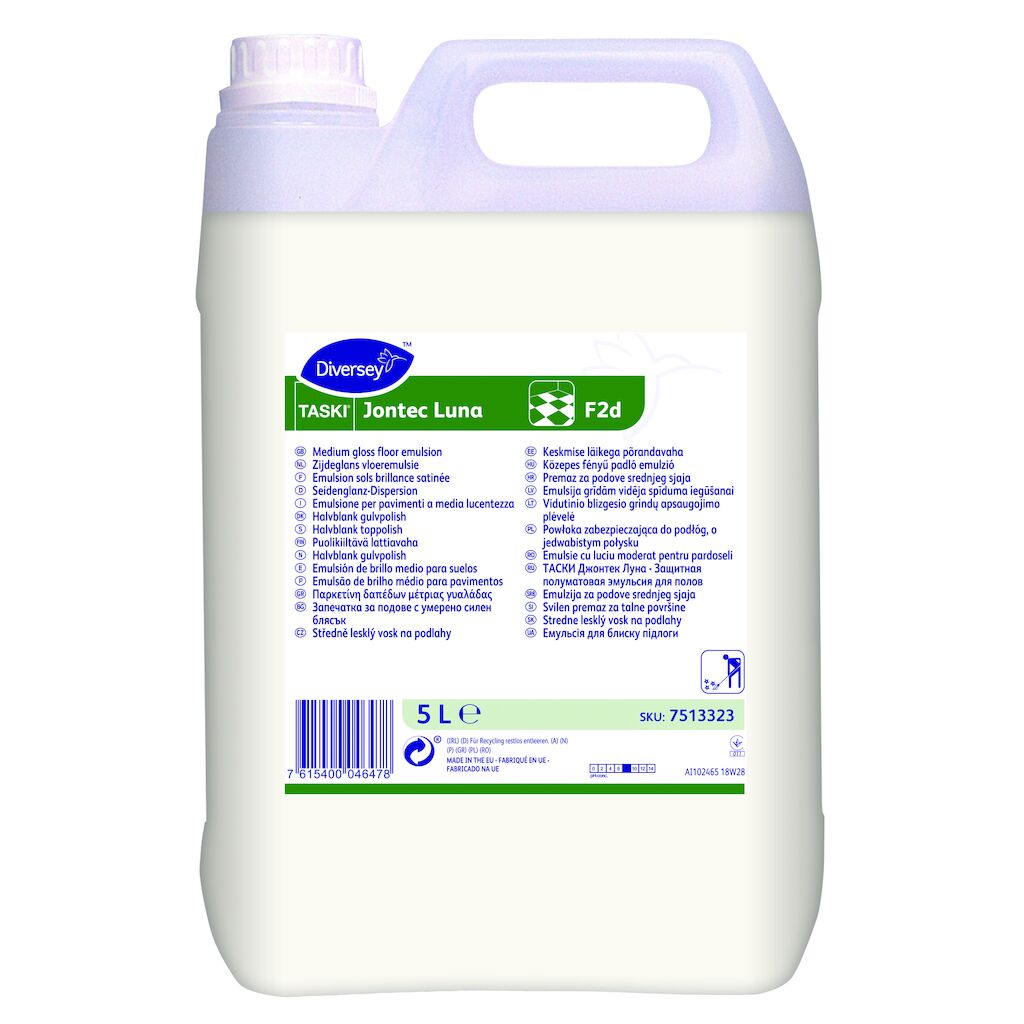 TASKI Jontec Luna F2d 2x5L - Stredne lesklá emulzia na podlahy