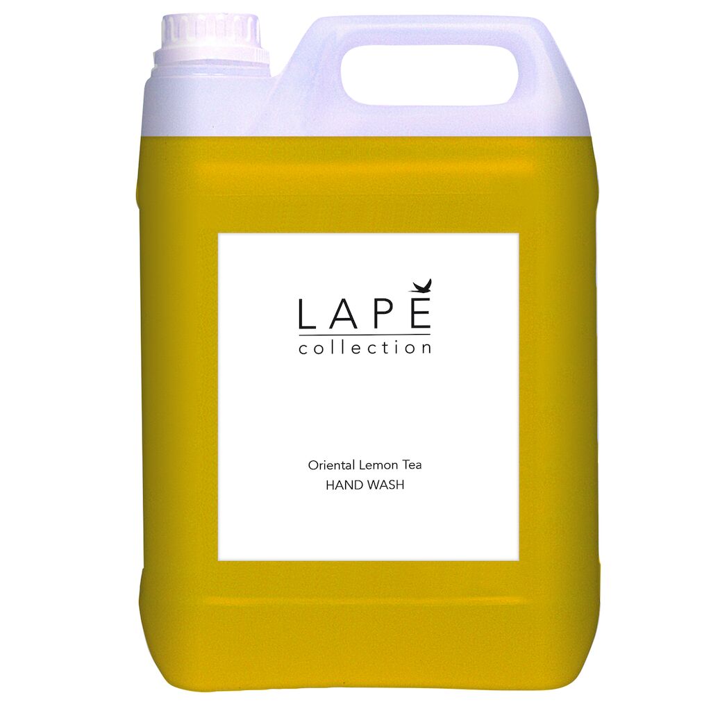 LAPĒ Collection Oriental Lemon Tea Hand Wash 2x5L - Lyxig handtvål med doft av orientaliskt grönt citronte