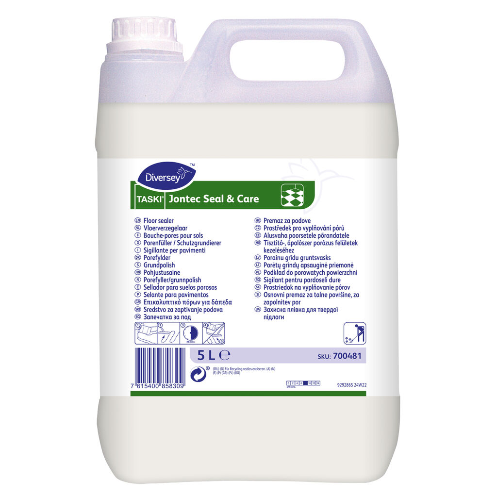 TASKI Jontec Plaza F2i 2x5L - Kombinerad grund- och toppolish för sten ...